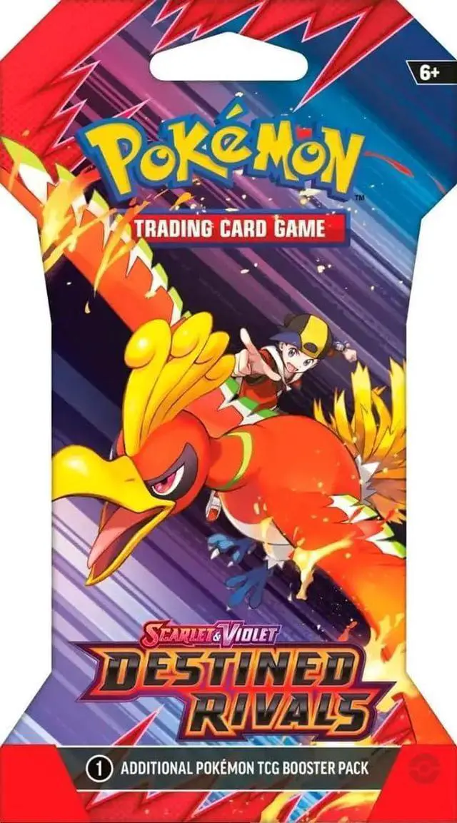 Alt view image 4 of 6 - Pokemon TCG: Destined Rivals Sleeved Booster Pack - Random Artwork