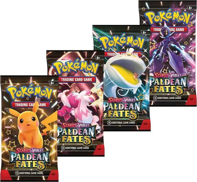 Alt view image 5 of 14 - Pokemon TCG: Scarlet & Violet - Paldean Fates Booster Bundle