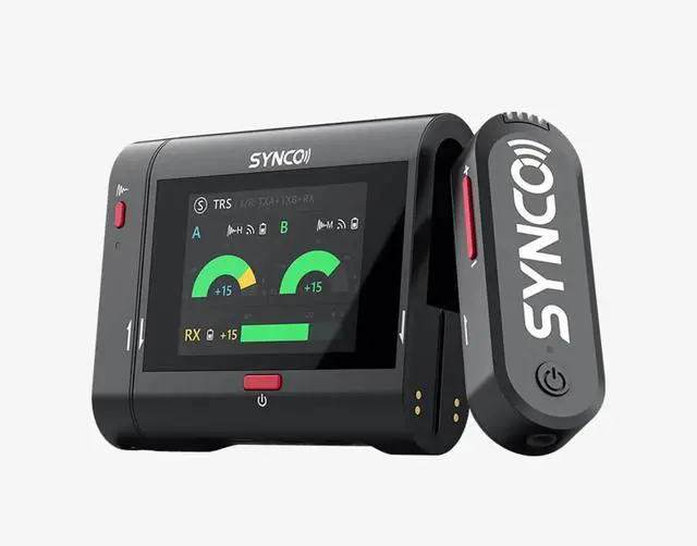 Alt view image 5 of 12 - SYNCO Audio G3 PRO Wireless Lavalier Microphone Kit Crystal-Clear Audio for Smartphones & DSLR Cameras