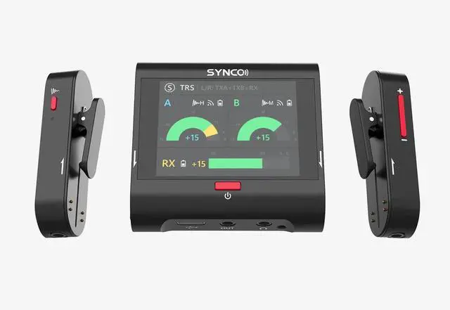 Alt view image 4 of 12 - SYNCO Audio G3 PRO Wireless Lavalier Microphone Kit Crystal-Clear Audio for Smartphones & DSLR Cameras