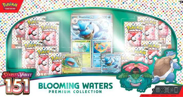 Main image of Pokemon TCG: Scarlet & Violet - 151 Blooming Waters Premium Collection