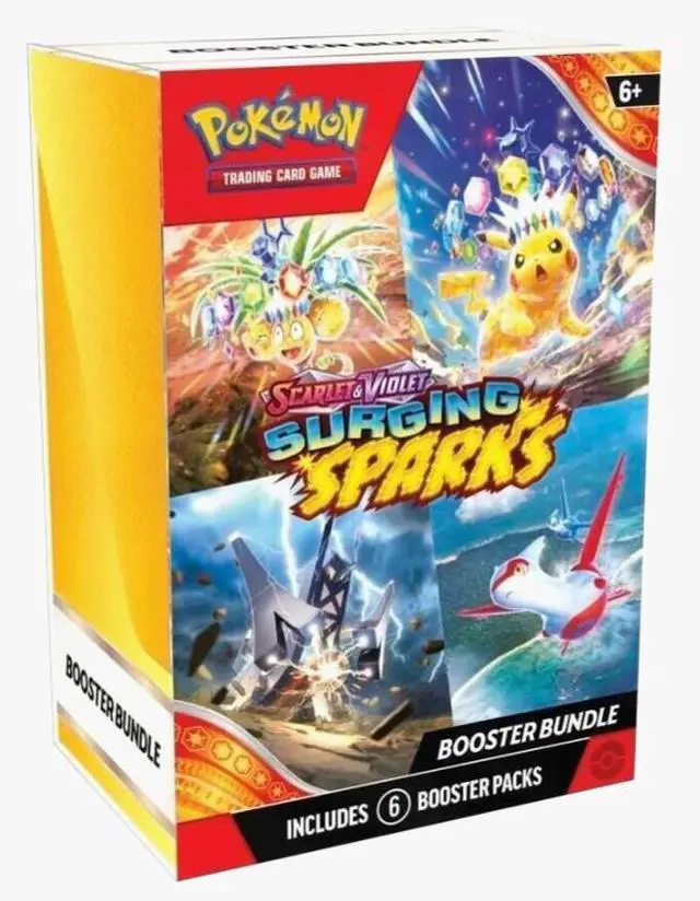 Main image of Pokemon TCG: Scarlet & Violet - Surging Sparks Booster Bundle