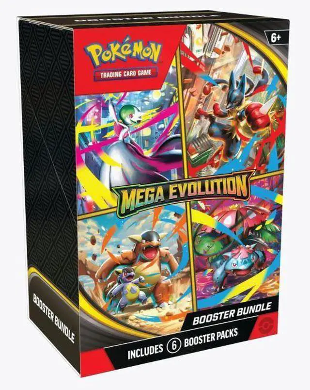 Main image of Pokemon TCG: Mega Evolution - Mega Evolution Booster Bundle