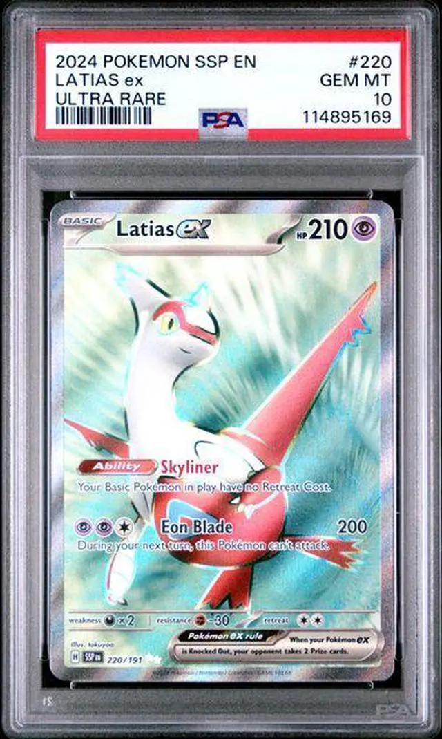Main image of Latias ex Ultra Rare (220/191) PSA 10
