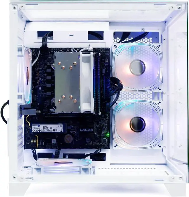 Alt view image 3 of 7 - LXZ Desktop Computer, R5 5600G, 4.4GHz, 16GB DDR4, 1TB NVMe SSD, WiFi & Win 11