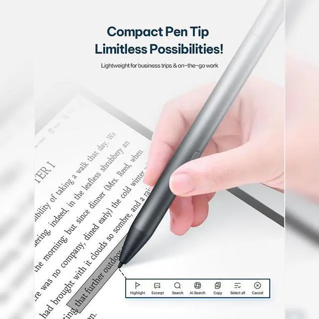 Alt view image 4 of 7 - iFLYTEK AINOTE Air 2, 8.2" AI Note Taking Tablet,Digital Notebook for Reading / Writing / Recording,Digital Notepad with AI Transcription,ChatGPT Supported,Ideal for Work,Study,Meetings