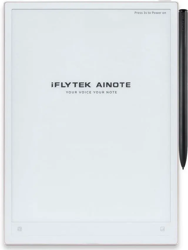 Main image of iFLYTEK AINOTE 2, Support GPT 5.0, 10.65 inch 4.2mm Ultrathin Digital Notebook, Portable Note Taking Tablet with Stylus Pen, AI Voice-to-Text Transcription&15-Language Transcription, Smart Notepad