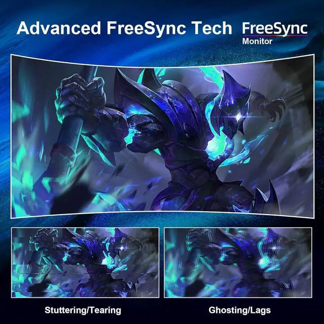 Alt view image 2 of 7 - Sealan 34 Inch Ultrawide Curved Monitor Gaming, 1500R, WQHD 3440x1440p (4K), 165Hz Monitor with RGB Backlight,PIP/PBP,127% sRGB,Crosshair/Timer/FPS/RTS, FreeSync HDMI 2.0 x2 & DP1.4 x 2, VESA 100mm