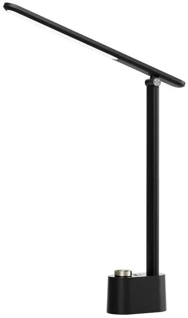 Alt view image 2 of 6 - Honeywell H01 Foldable Desk Lamp, Minimalist LED Desk Lamp, Black