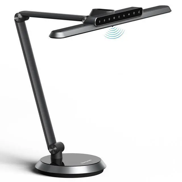Main image of Honeywell H9 Sunturalux LED Dimmable Desk Lamp with Motion-Sensing | Eye-Caring, CRI91, 2700K-5000K, RG0 Low Blue Light, Stepless Dimming Desk Light, Lamp for Desk, Study, Computer