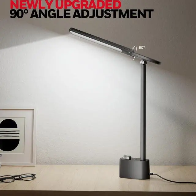 Alt view image 4 of 7 - Honeywell H01 Pro LED Desk Lamp, Foldable Desk Light Eye-Caring