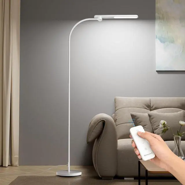 Main image of Honeywell LED Floor Lamp Dimmable Gooseneck Reading Living Room Bedroom 77"