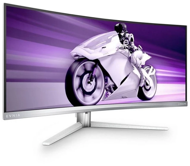 Alt view image 2 of 6 - PHILIPS EVNIA 34 Inch 34M2C8600 Curved-Gaming-OLED-Monitor