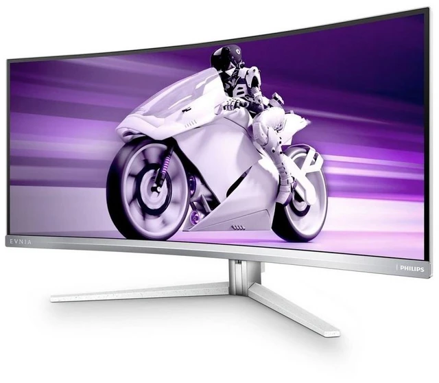 Alt view image 3 of 6 - PHILIPS EVNIA 34 Inch 34M2C8600 Curved-Gaming-OLED-Monitor