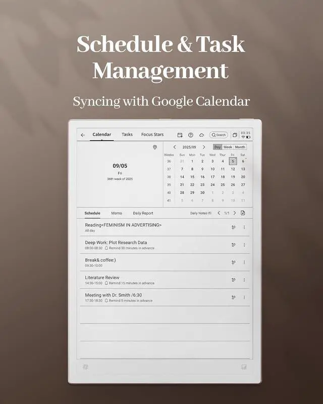 Alt view image 6 of 7 - iFLYTEK AINOTE 2  The Ultrathin E-Ink Tablet, 10.65" Electronic Tablets/ Notepad & AI Note-Taking Tablet with ChatGPT Support, 16-Language Transcription, Digital Notebook with Pen for Meetings & Study