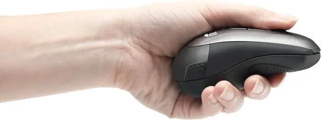 Alt view image 2 of 5 - Adesso Wireless Keyboard and Mouse Combo with Air Mouse and Compact Design Keyboard, RF 2.4GHz USB Laser Mouse, PowerPoint Presentation Clicker for Teachers, Classroom and Meeting Room