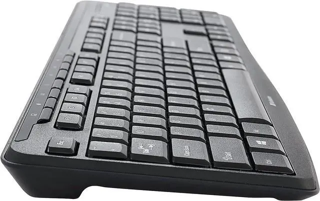 Alt view image 2 of 7 - Verbatim Wireless Silent Mouse & Keyboard Combo - 2.4GHz with Nano Receiver - Ergonomic, Noiseless, and Silent for Mac and Windows - Graphite (99779)