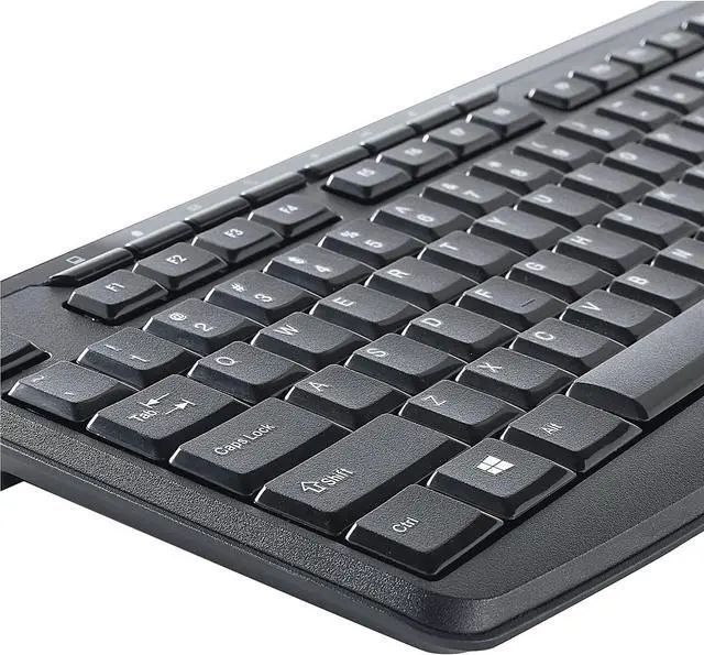Alt view image 4 of 7 - Verbatim Wireless Silent Mouse & Keyboard Combo - 2.4GHz with Nano Receiver - Ergonomic, Noiseless, and Silent for Mac and Windows - Graphite (99779)