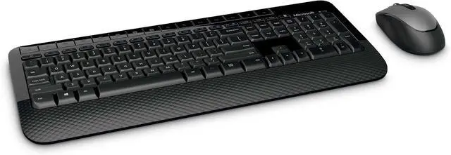 Alt view image 2 of 2 - Microsoft Wireless Desktop 2000, Black - Wireless Keyboard and Mouse Combo with Comfortable Palm Rest.