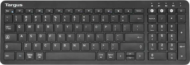 Alt view image 7 of 7 - Targus Midsize Multi-Device Bluetooth Keyboard and Mouse Bundle - Compatible with Chrome OS, Windows, macOS, iOS, and Android (AKM619AMUS)