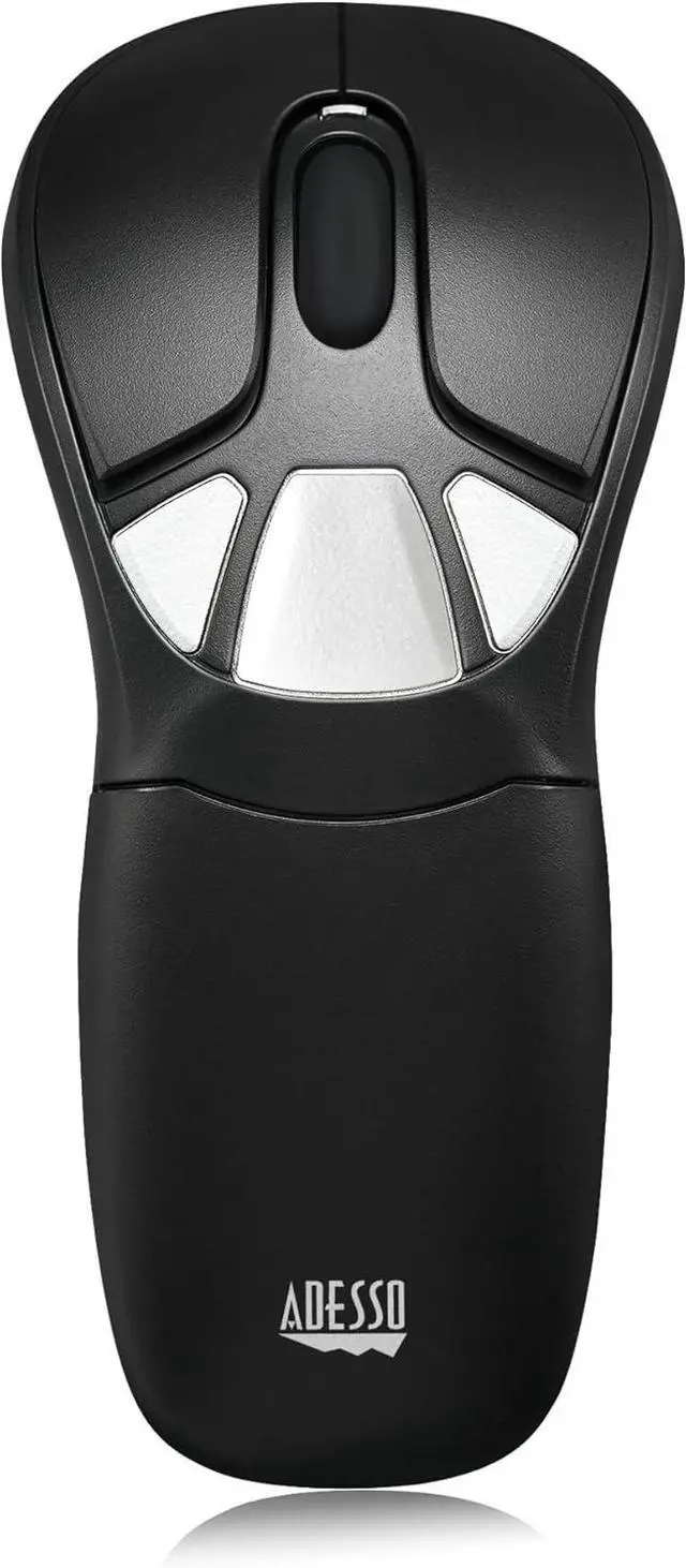 Alt view image 5 of 7 - Adesso Wireless Air Mouse and Keyboard Combo, Rechargeable, Desktop Mouse and Presentation Remote with Customizable Buttons & Hand Gestures for TV, Projector, CCTV, Presentation WKB-5300CB