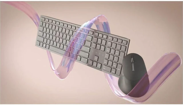Alt view image 2 of 7 - Dell KM900 Premier Collaboration Keyboard and Mouse - Zoom Touch Controls, Backlight Keyboard, Bluetooth 5.1, Radio Frequency 2.4GHz - Black