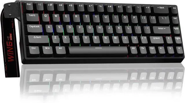 Main image of AULA WIN68 HE Mechanical Gaming Keyboard 60%, Hall Effect Magnetic Switch, Rapid Trigger Mode Adjustable Actuation, 8000Hz Polling Rate, RGB Backlit Wired Keyboard for Windows Laptop PC