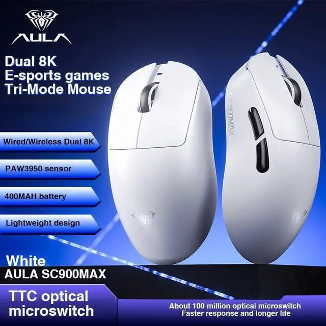 Alt view image 7 of 7 - AULA Wireless Keyboard and Mouse Combo, F75 Pro Mechanical Keyboard SC900 Max Wireless Mouse