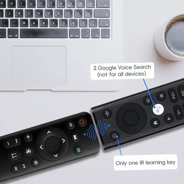 Alt view image 6 of 7 - iPazzPort mini Bluetooth Keyboard and air Mouse, Multifunctional 3-in-1 2.4Ghz* Bluetooth with Remote Control for PC,Laptop,HTPC,Windows,Portable and Rechargeable, Aluminum Alloy case