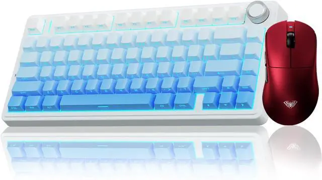 Main image of AULA Wireless Keyboard and Mouse Combo, F75 Pro Mechanical Keyboard SC900 Pro Wireless Mouse