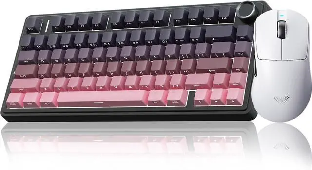 Main image of AULA Wireless Keyboard and Mouse Combo, F75 Pro Mechanical Keyboard SC900 Max Wireless Mouse