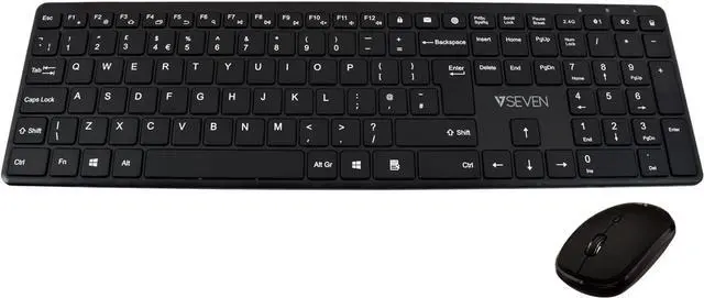 Main image of V7 Bluetooth Slim Keyboard and Mouse Combo