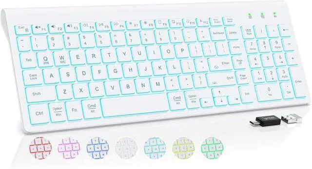 Main image of SABLUTE Wireless Keyboard and Mouse Combo Backlit