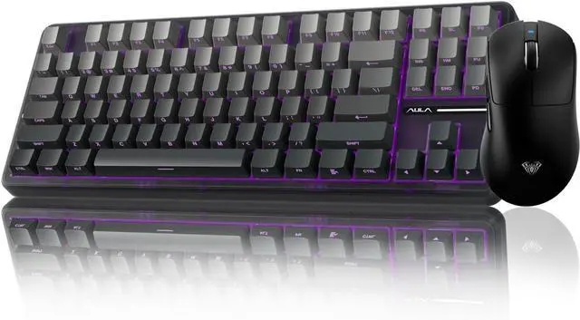 Main image of AULA Wireless Keyboard and Mouse Combo, F87 Pro Mechanical Keyboard SC900 Pro Wireless Mouse