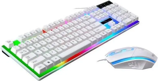 Alt view image 2 of 3 - Keyboard and Mouse Combo Multi Color Changing Backlight