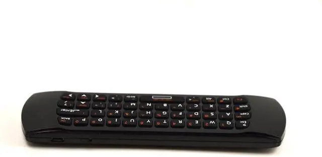 Main image of Rii Mini i25 Multifunction Mini Wireless 2.4GHz Air Mouse Keyboard K25 Infrared Remote Control, Black (mwk25)