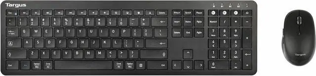 Alt view image 2 of 7 - Targus Full-Size Multi-Device Bluetooth Keyboard and Mouse Bundle - Compatible with Chrome OS, Windows, macOS, iOS, and Android (AKM618AMUS)