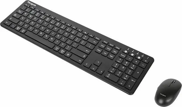 Alt view image 3 of 7 - Targus Full-Size Multi-Device Bluetooth Keyboard and Mouse Bundle - Compatible with Chrome OS, Windows, macOS, iOS, and Android (AKM618AMUS)