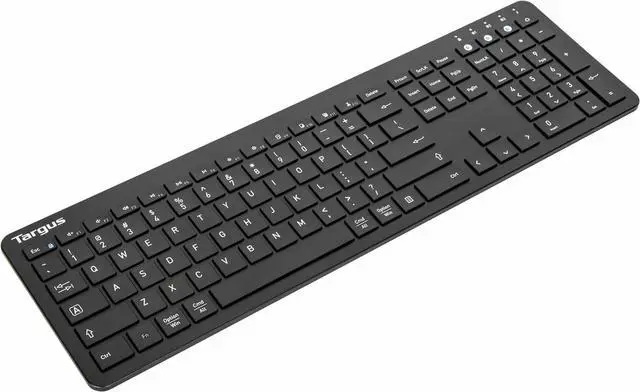 Alt view image 7 of 7 - Targus Full-Size Multi-Device Bluetooth Keyboard and Mouse Bundle - Compatible with Chrome OS, Windows, macOS, iOS, and Android (AKM618AMUS)