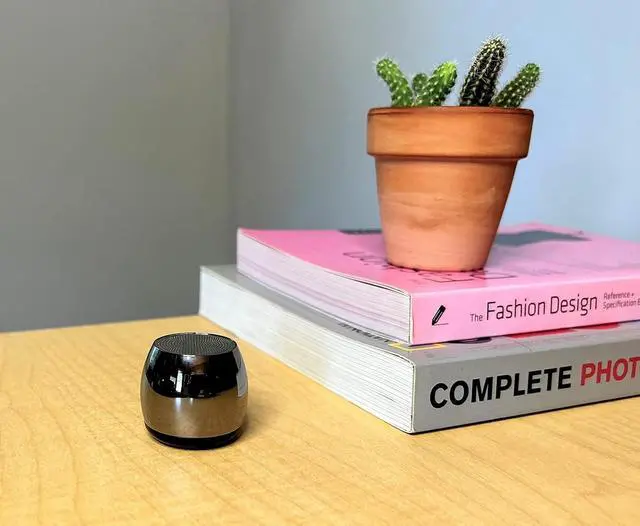 Alt view image 6 of 6 - HP Wireless Keyboard & Mouse 300 PC Accessories Bundle with Gel Mouse & Wrist Pads, & Micro Bluetooth Speaker with Professional Sound, Built-in Mic & Remote Selfie Button