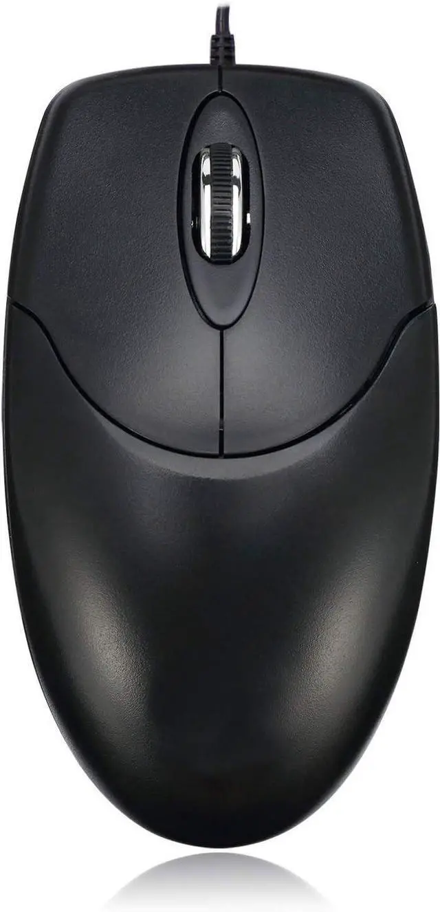 Alt view image 2 of 3 - Adesso AKB-133CB - Keyboard and Mouse Combo, Wired, Desktop Keyboard, Ambidextrous Mouse, Multimedia Hotkeys - Compatible for Desktop/PC/Windows XP/7/8/10, Black