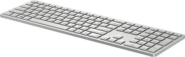 Alt view image 5 of 6 - HP 970 Programmable Wireless Keyboard (Silver) - Bluetooth & 2.4 GHz Wireless Multi-Device Connectivity - USB-C Rechargeable Battery - 24 Programmable Keys - Works with Windows & MacOS (3Z729AA#ABA)