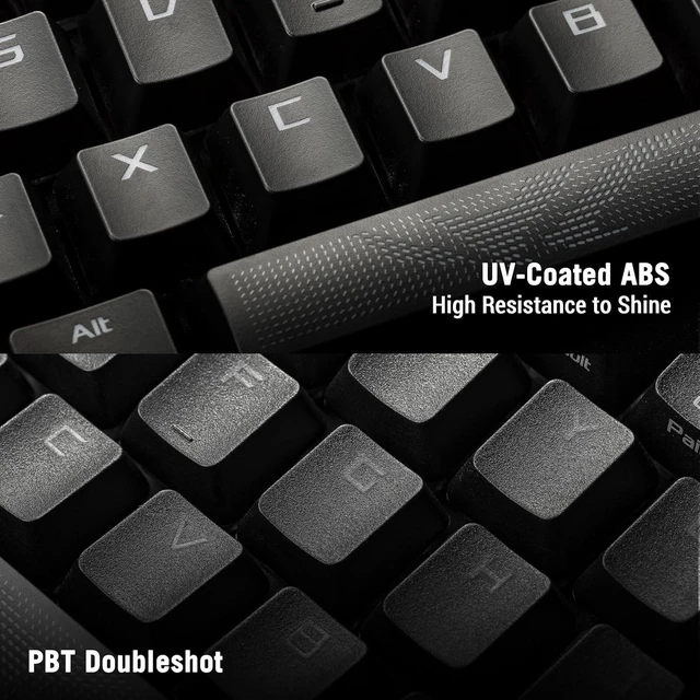 Alt view image 5 of 6 - ASUS ROG Strix Scope II X Wired USB Mechanical Gaming Keyboard 100% Full-Size, Hot Swappable Pre-lubed ROG NX Snow V2 Linear Switches, PBT Keycaps, RGB, PC/Mac Support - Black