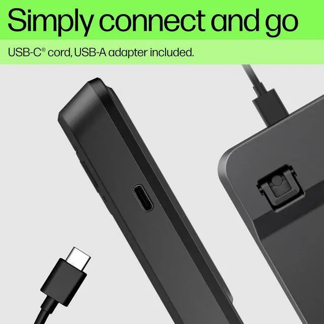 Alt view image 5 of 7 - HP 400 Backlit Wired Keyboard (Ash Wired) - Warm White LED Illuminated Keys w/ 3 Brightness Levels - Slim & Portable Design - 12 Programmable Keys - Spill-Resistant, Sanitizable