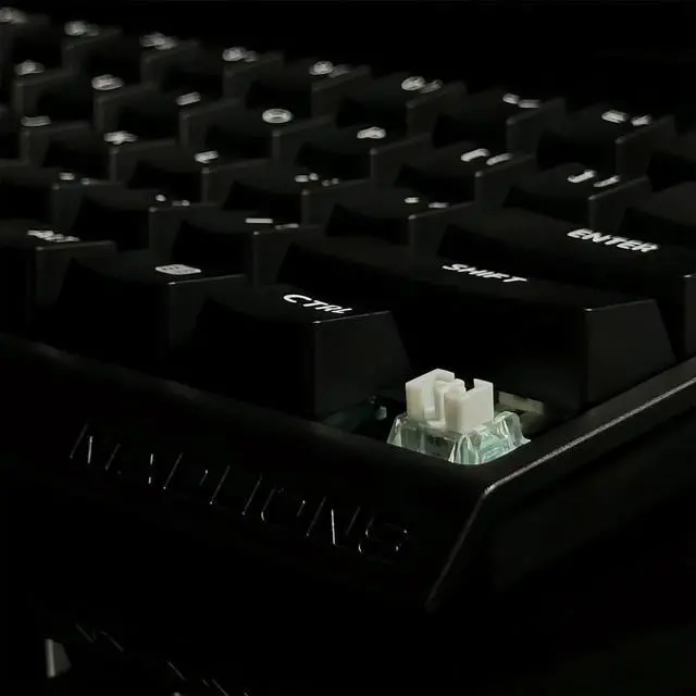 Alt view image 2 of 7 - MADLIONS MAD60 HE Rapid Trigger Magnetic Switch Gaming Keyboard,60% RGB Adjustable Actuation Hall Effect Hyper-Fast 8K Polling Rate PBT Keycaps 61 Keys Mechanical Keyboard for PC/Mac Gamer(Black)