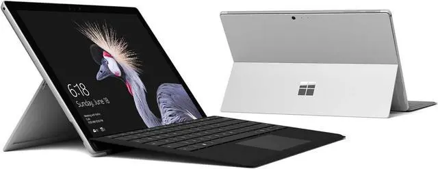 Alt view image 2 of 6 - Microsoft Surface Pro Type Cover with Fingerprint ID (Black)
