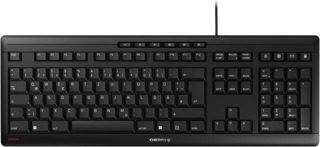 Main image of Cherry Keyboard Stream [DE] Black
