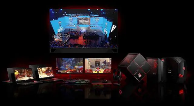 Alt view image 4 of 4 - OMEN by HP Wired USB Gaming Keyboard 1100 (Black/Red)