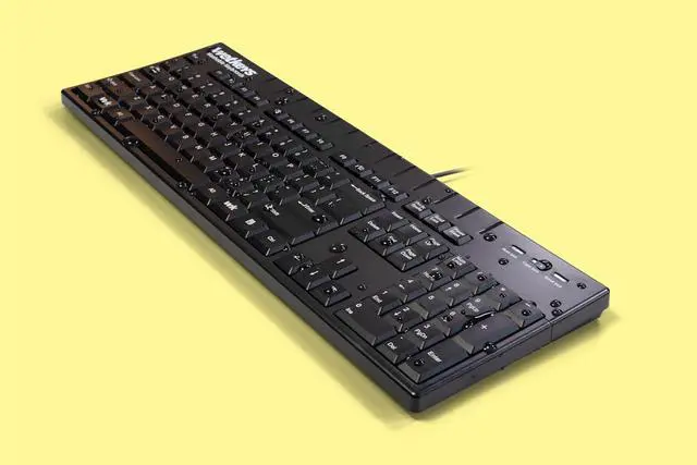 Alt view image 7 of 7 - Wetkeys KBWKABS104-BK Pro Full-Size Waterproof Keyboard with 10-Key Number-Pad