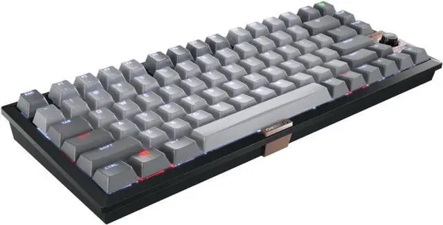 Alt view image 7 of 7 - Cherry KW 300 MX Black Mechanical Keyboard | Compact hot-swappable | Sound-Proofed housing | Multi Connection | MX2A Silent Red Switches